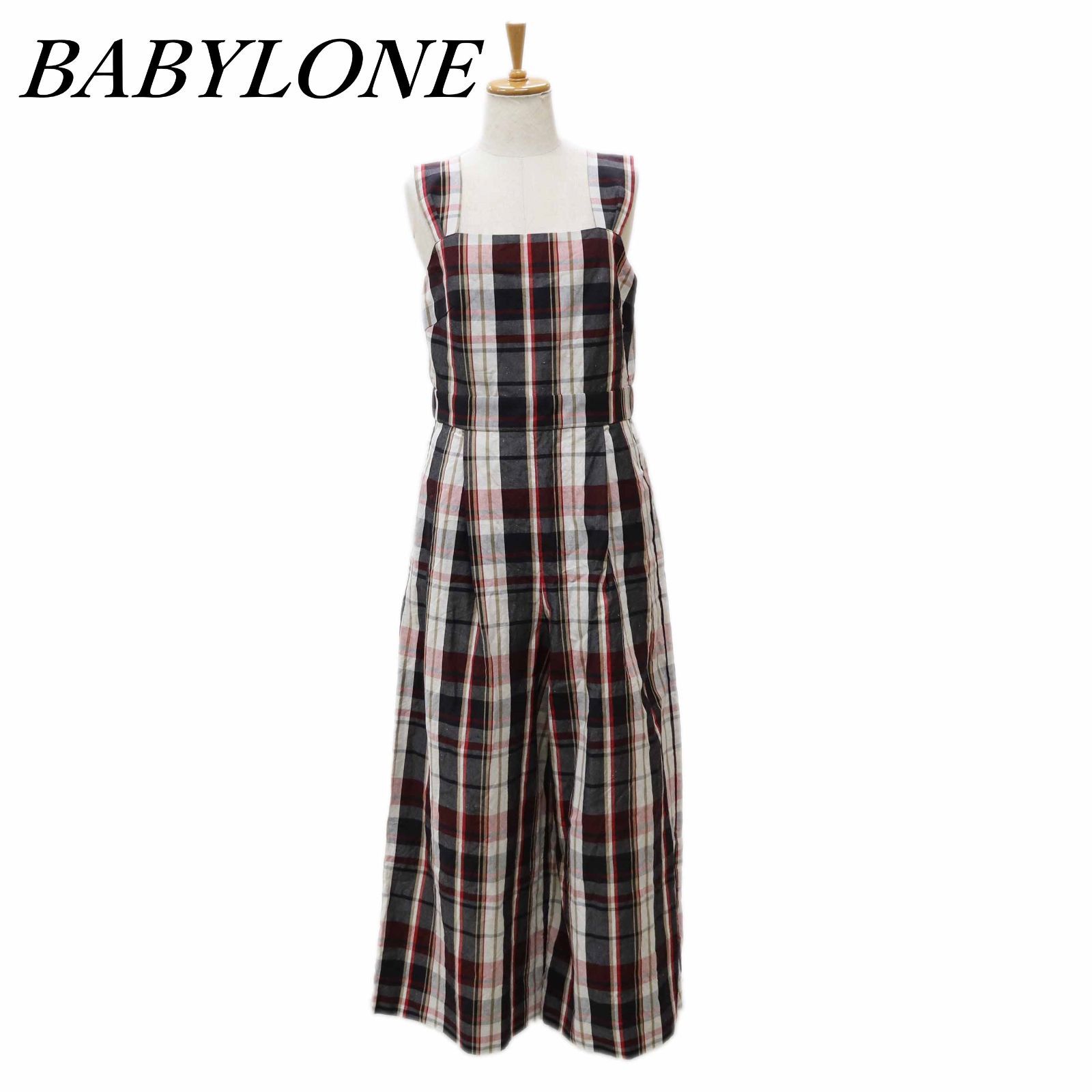 最低 価格ファッション - BABYLONE バビロン リネンチェック