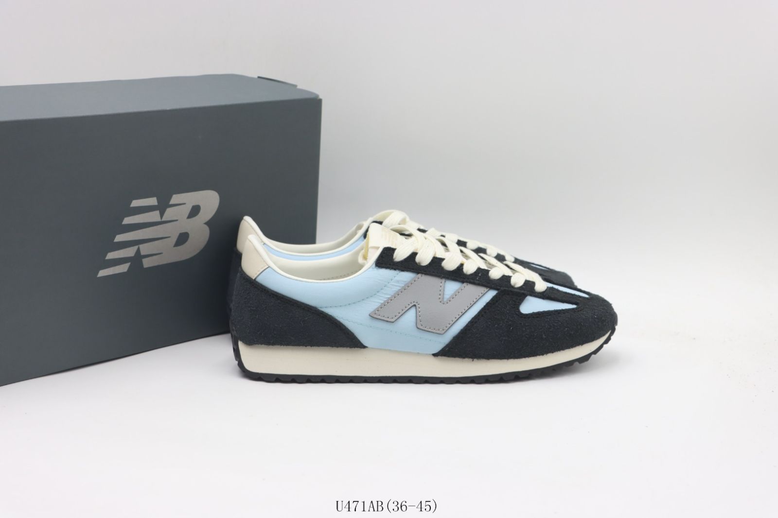 ［New Balance］ ♠ U471AB ♠ ［送料・関税無］ 今日特価】New Balance U471AB Black & Blue ニューバランス