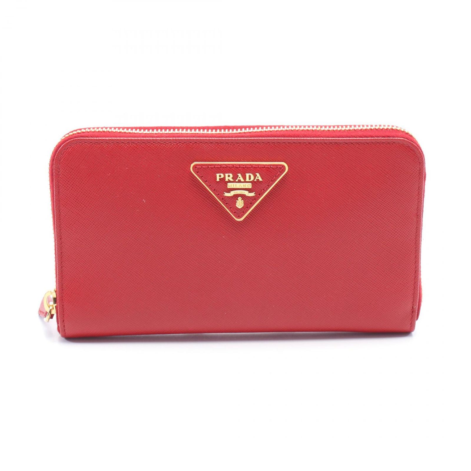 PRADA プラダ ラウンド長財布 SAFFIANO TRIANG PRADA - PRADA プラダ ラウンド長財布 SAFFIANO TRIANGの通販 by RECLO