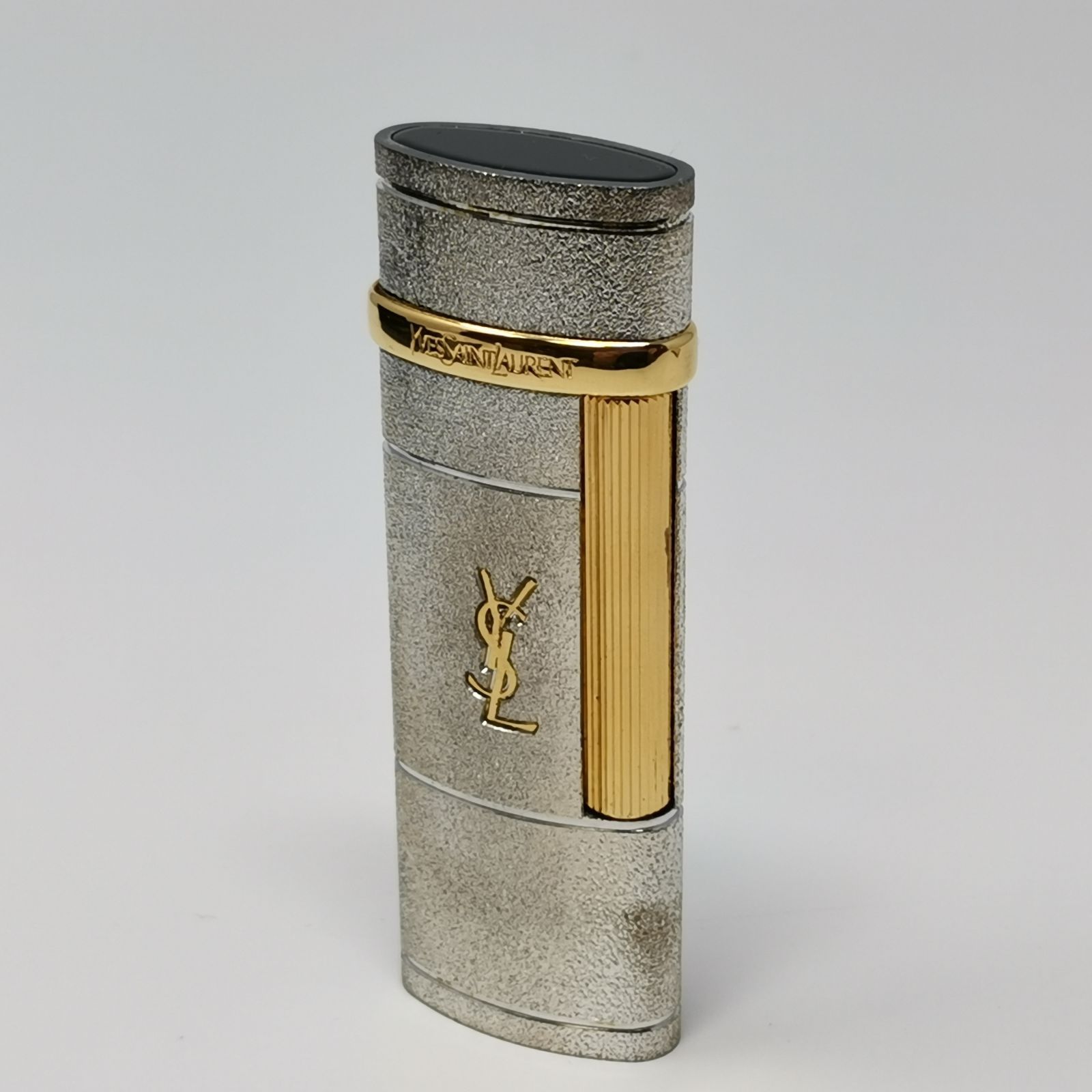 イヴサンローラン YVESAINTLAURENT ガスライター 火花 済 箱あり 管理番号KKVNKO3511