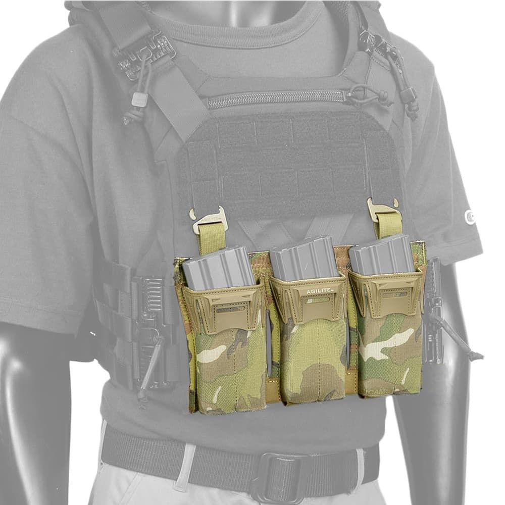 AGILITE トリプルマガジンポーチ 5.56弾マガジン対応 PINCER
