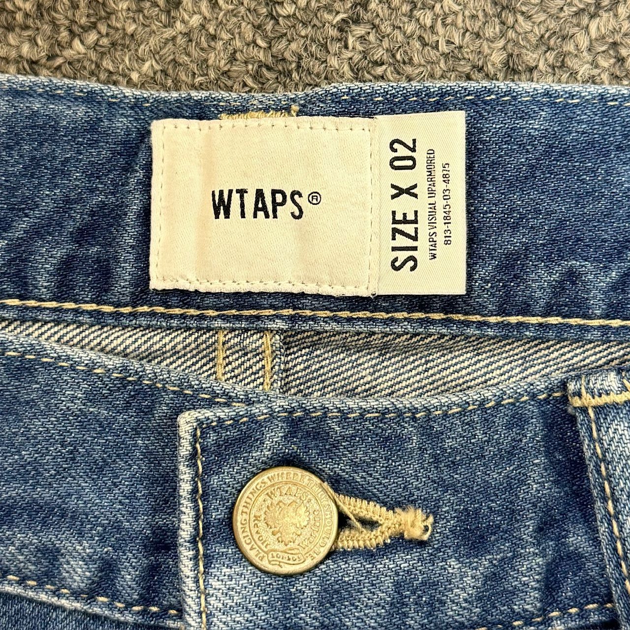 WTAPS 22AW BLUES STRAIGHT TROUSERS INDIGO ストレート デニム WTAPS 22AW BLUES STRAIGHT TROUSERS INDIGO ストレート デニム