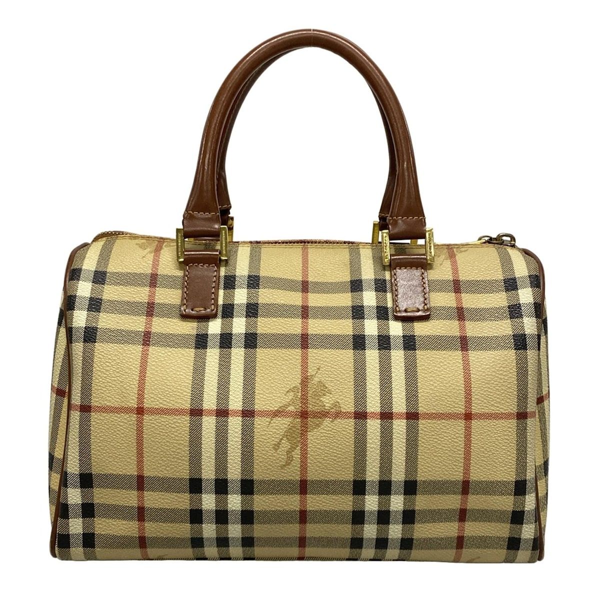 【美品】BURBERRY LONDON バーバリー ロンドン　ハンドバッグ Burberry LONDON(バーバリーロンドン) ハンドバッグ - ベージュ