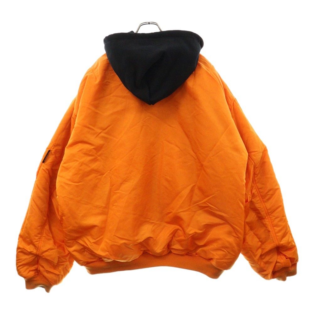VETEMENTS (ヴェトモン) xALPHA 22AW Reversible Hooded Bomber Jacket 