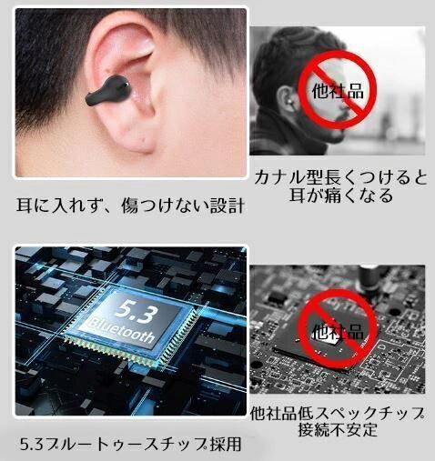 送料無料】 骨伝導イヤホン Bluetooth5.3 高音質 骨伝導イヤホン 生活