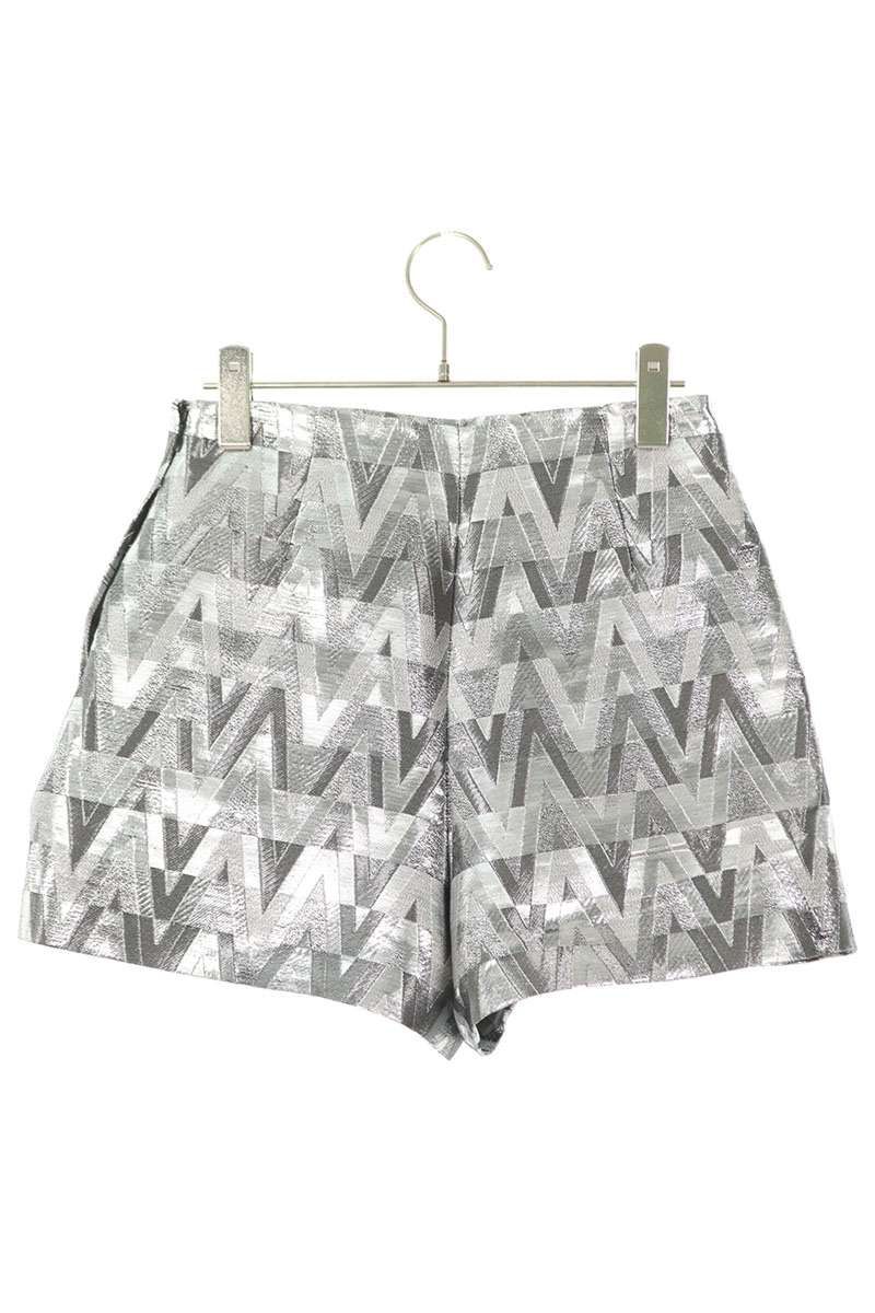 VALENTINO ヴァレンティノ ショートパンツ 38サイズ シルバー