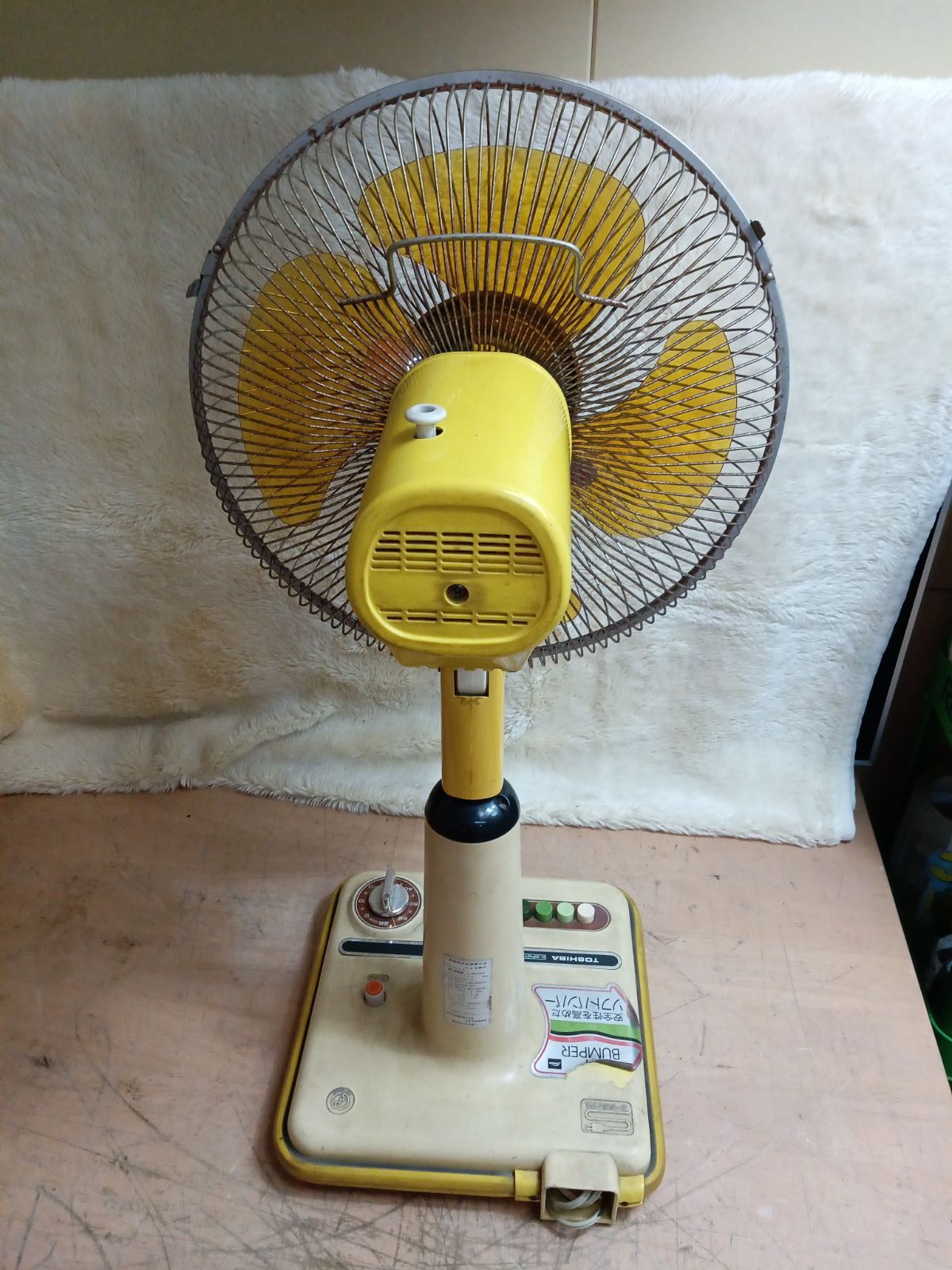 昭和　Toshiba 4枚羽根扇風機 昭和 Toshiba 4枚羽根扇風機