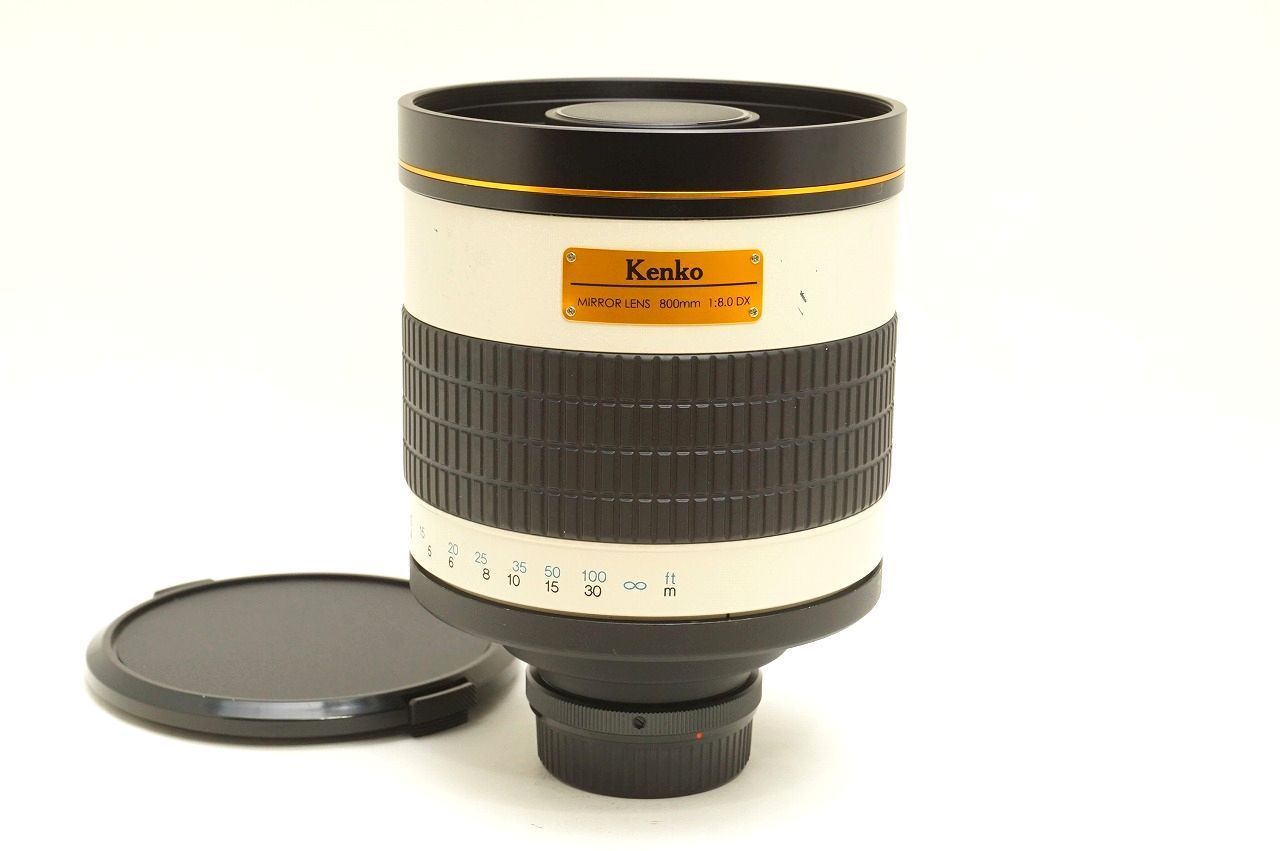 美品】Nikon 500mm f8.0 マニュアル ミラーレンズ kenko製-