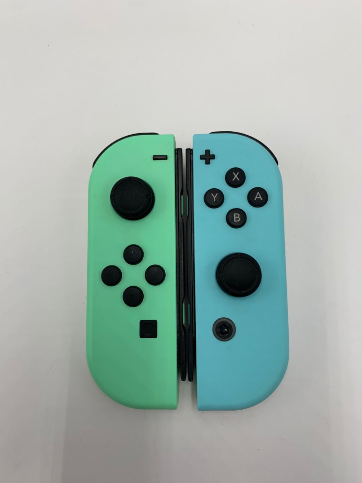 [安心保証]美品　純正ジョイコン　あつまれどうぶつの森カラー　左右　箱、スト付き Switchジョイコン 〖 あつ森カラー 〗 - メルカリ