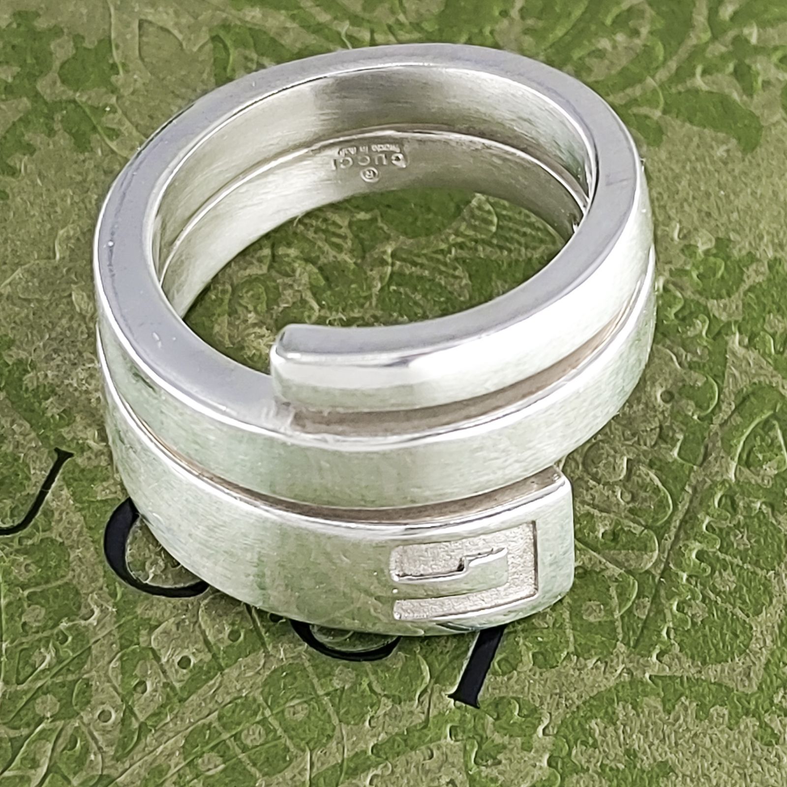 Gucci グッチ スパイラル スネーク リング 約11号 (内径16.4mm