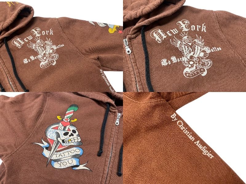 グラフィックデザイン パーカージップアップ
