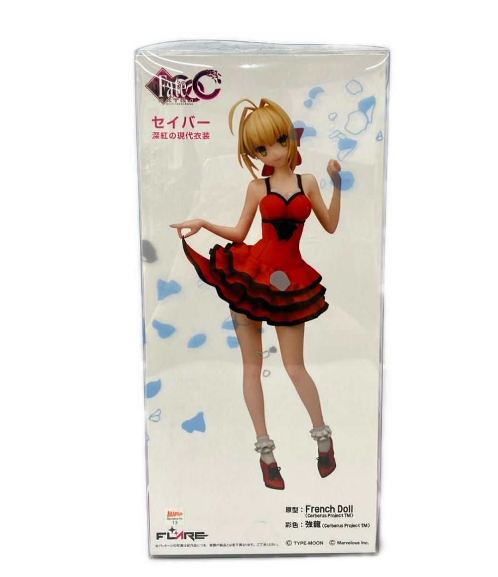 フレア Fate EXTRA フィギュア セイバー 深紅の現代衣装 Amazon | フレア Fate/EXTRA CCC セイバー 深紅の現代衣装