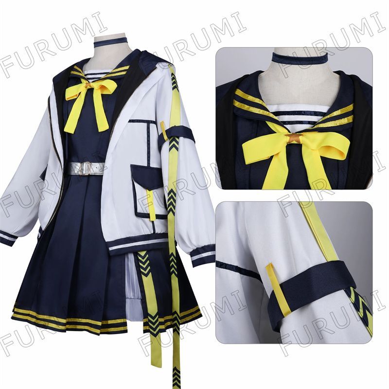 湊あくあ コスプレ セーラー服 神併良品] 湊あくあ コスプレ ウィッグ