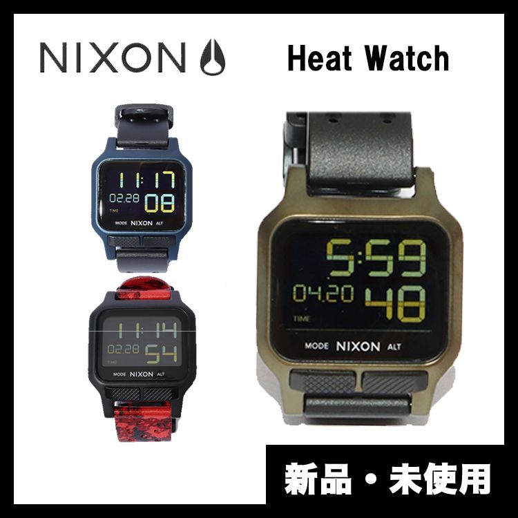 NIXON ニクソン Heat Watch 防水腕時計 デジタル時計 57358758 - メルカリ