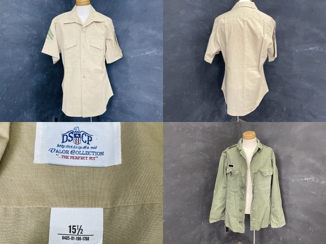 ミリタリー シャツ ジャケット Tシャツ セット DSCP 迷彩 無地 カモフラ等 メンズ用 衣類 514231