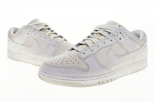 ナイキ NIKE DUNK LOW RETRO PRM VAST GREY 28.5cm DD8338-001 ダンク ロー レトロ プレミアム バスト グレー 【ブランド古着ベクトル】 240807
