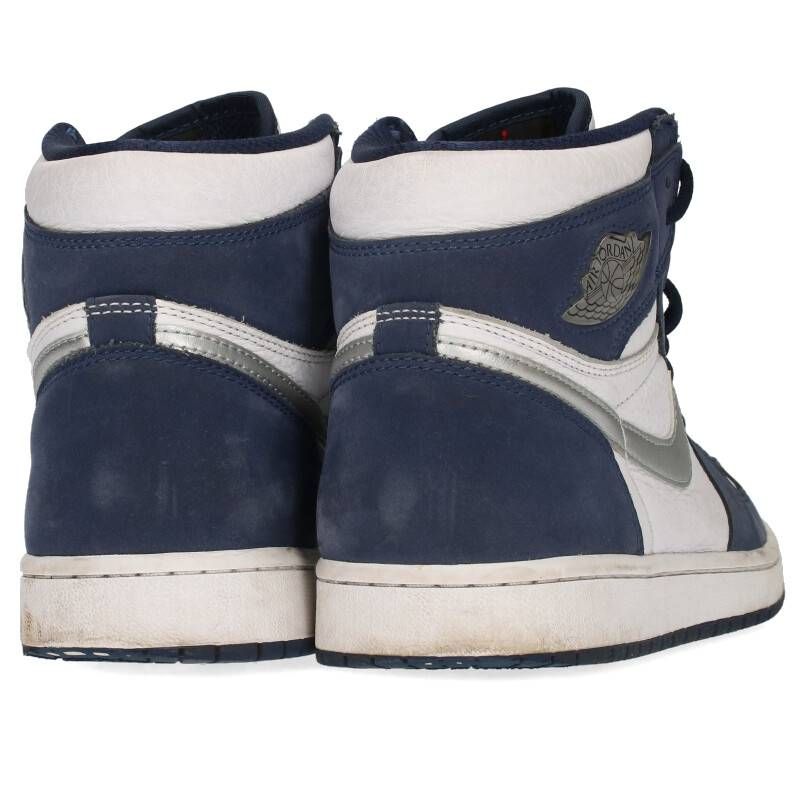 ナイキ AIR JORDAN 1 RETRO HIGH OG CO.JP MIDNIGHT NAVY DC1788-100  エアジョーダン1レトロハイシーオードットジェイピースニーカー メンズ 27cm - メルカリ