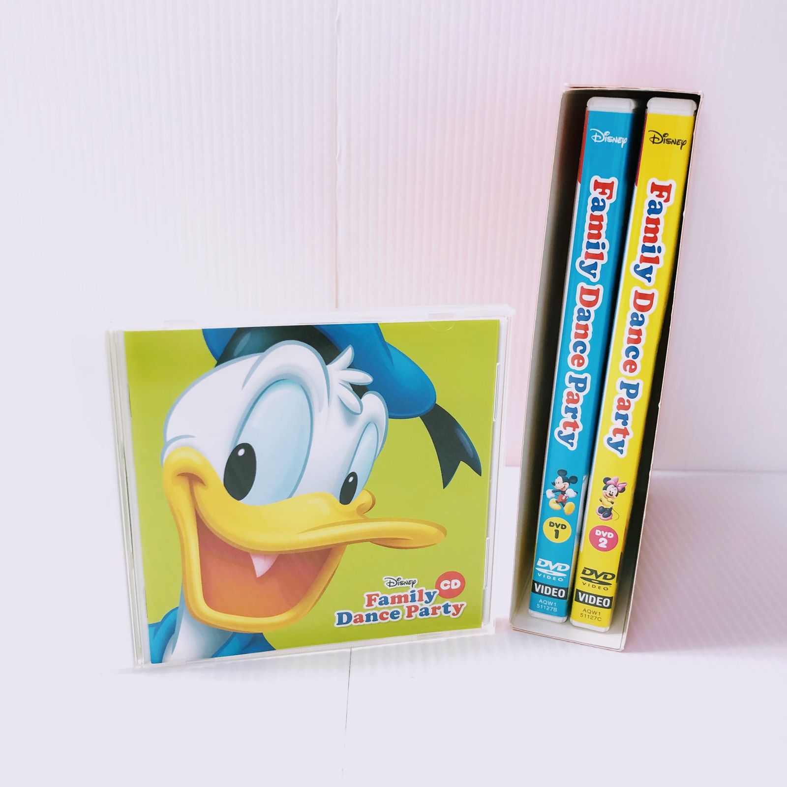 ディズニー英語システム ファミリーダンスパーティ DVD＆CD ワールド 