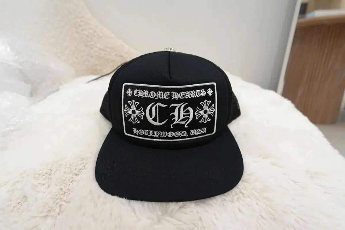 【CHROME HEARTS】CH ハリウッド トラッカーハット ブラック Chrome Hearts(クロムハーツ) CH ハリウッド トラッカーハット