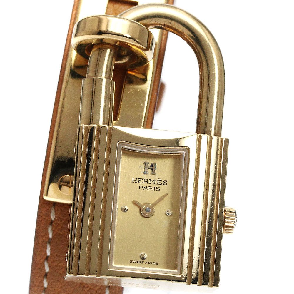 エルメス HERMES ケリーウォッチ クォーツ レディース_874447 - メルカリ 