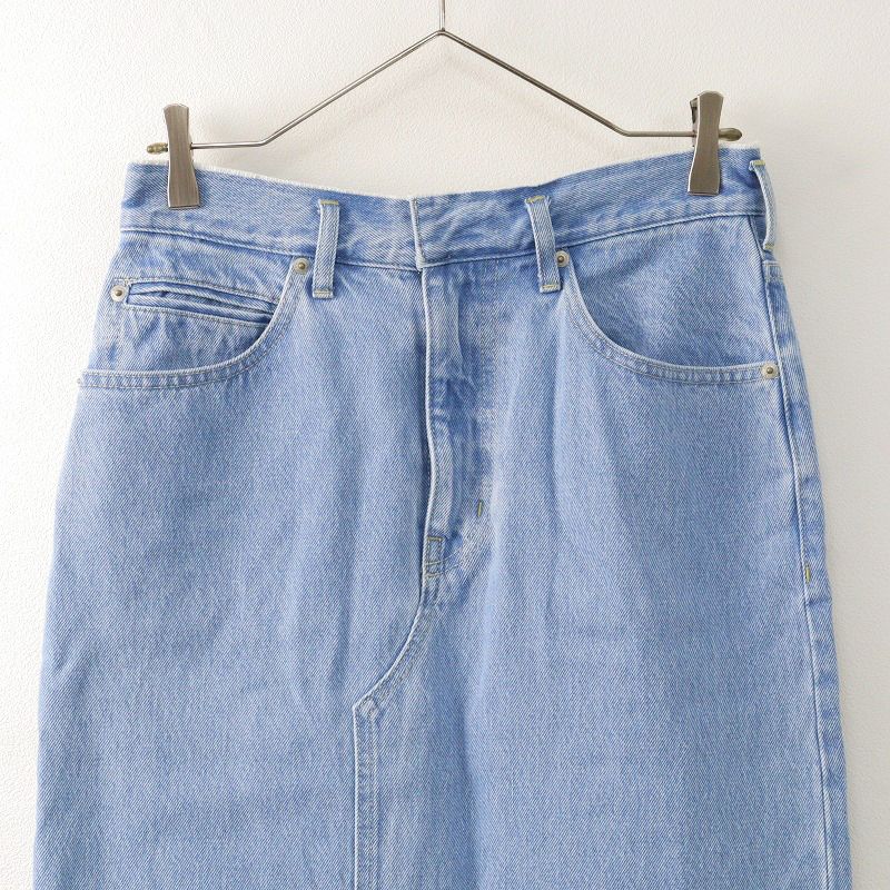 【38】スローブイエナ　LE DENIM リーンカットオフスカート スローブ イエナ LE DENIM リーンカットオフスカート - メルカリ