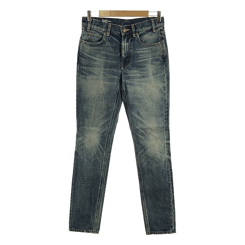 CELINE / セリーヌ | ヴィンテージ加工 デニムパンツ | インディゴ  