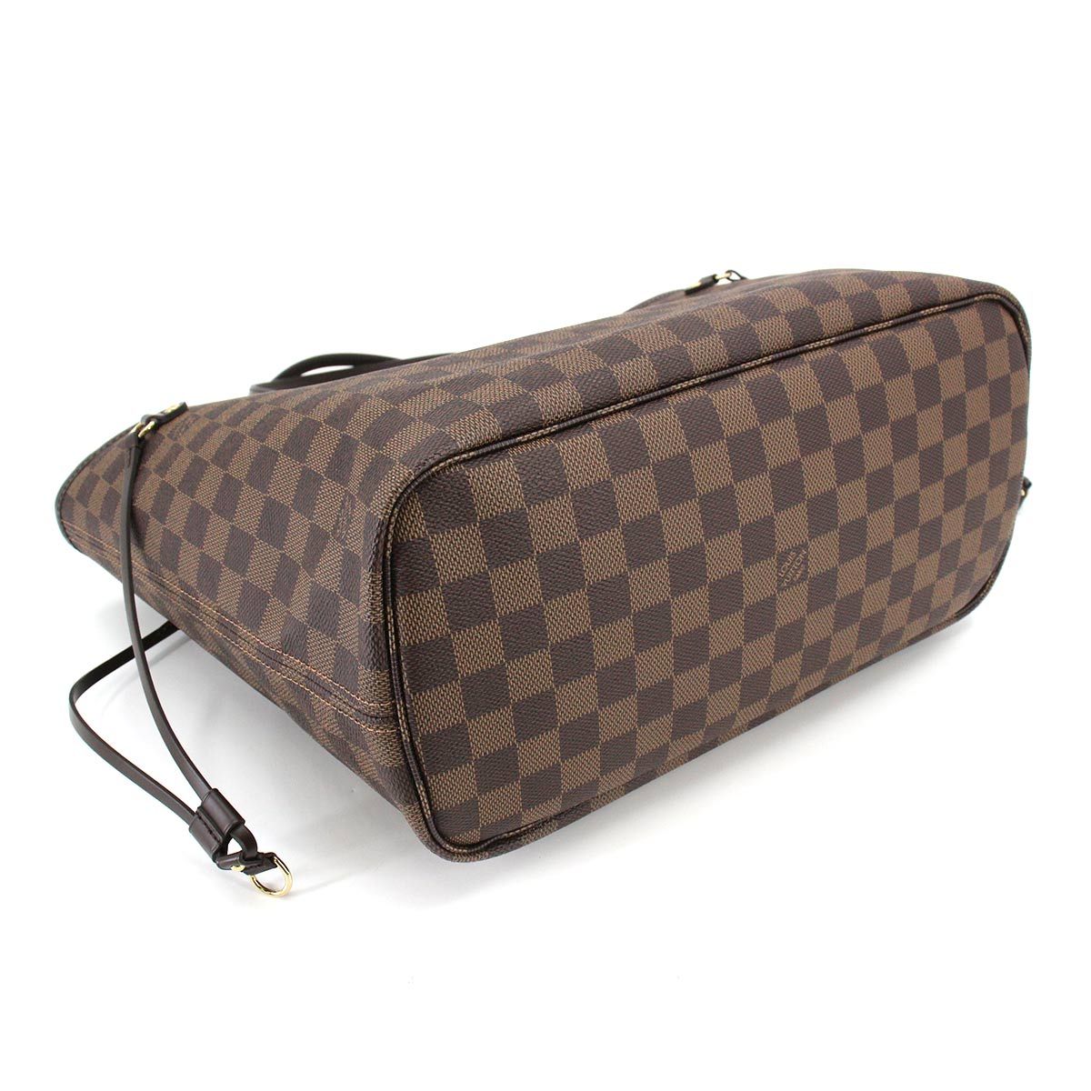 ルイ ヴィトン LOUIS VUITTON ダミエ ネヴァーフル MM トート バッグ エベヌ スリーズ N51105 ブラウン Damier  Neverfull MM