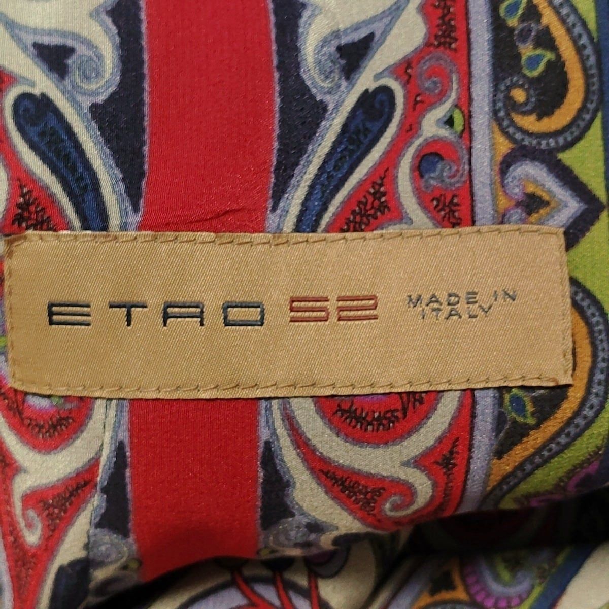 ETRO ベスト ETRO(エトロ) ベスト サイズ52 L メンズ美品 - ボルドー