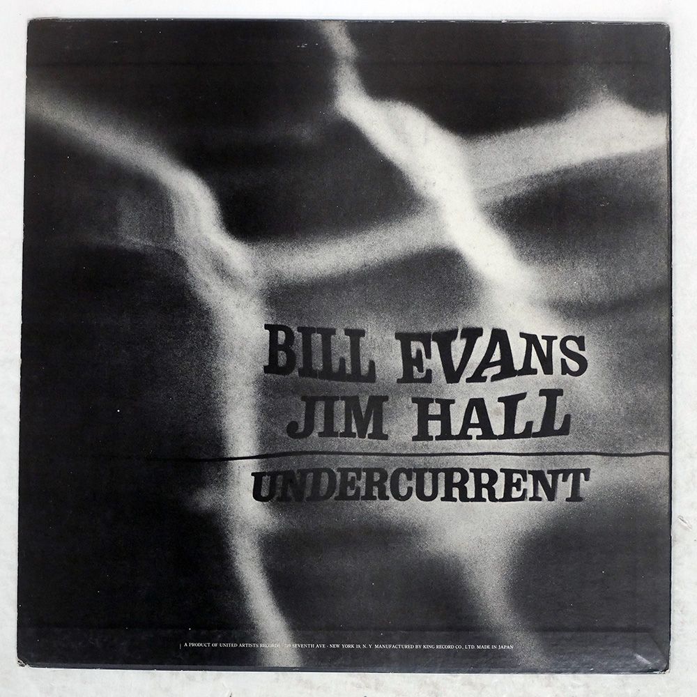 ビル・エヴァンス　アンダーカレント　USオリジナル盤　1962年 ビル・エヴァンス アンダーカレント USオリジナル盤 1962年 BILL EVANS