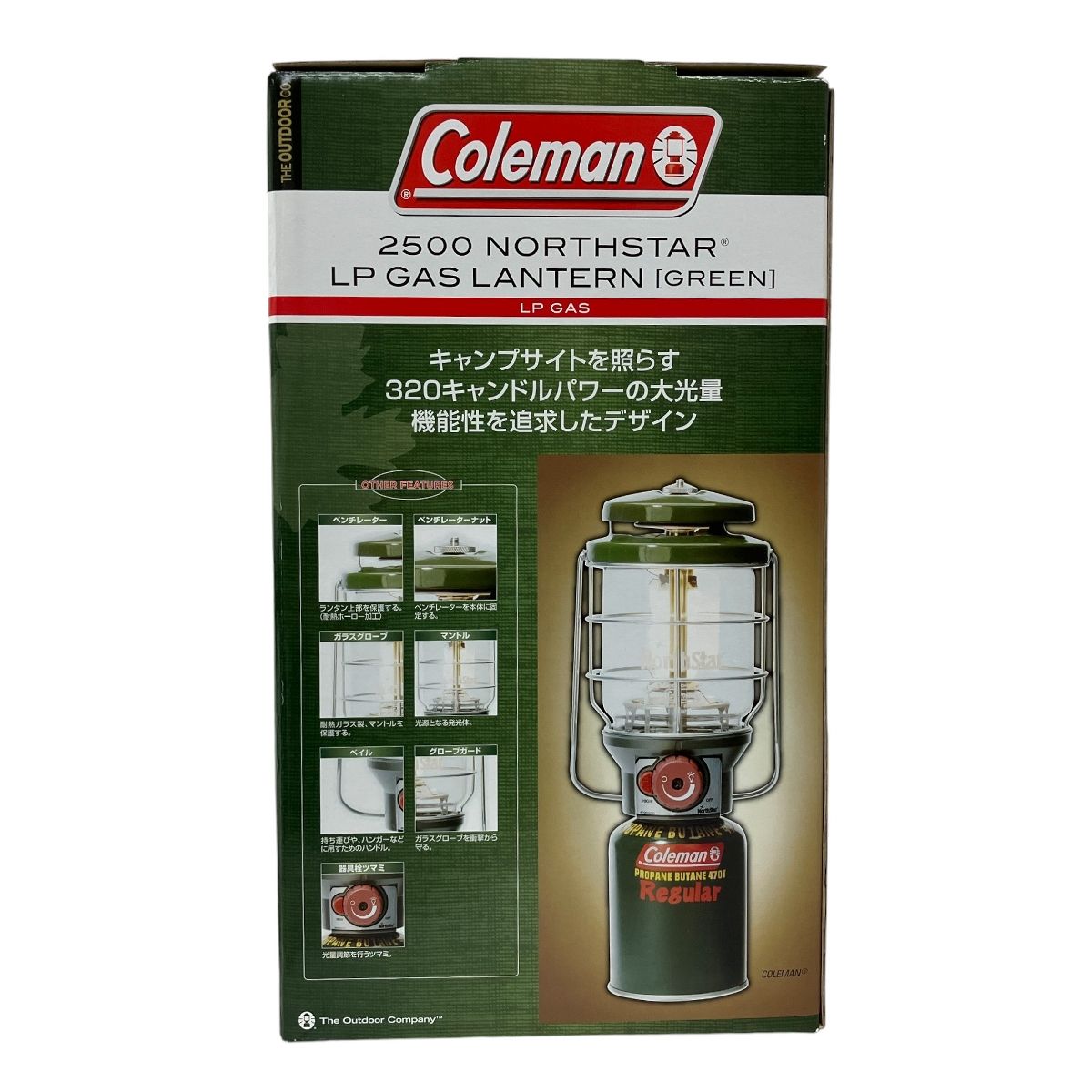 Coleman 2500 NORTHSTAR LPガスランタン 2000015520 グリーン コールマン ノーススター アウトドア キャンプ 未使用  M9207902 - メルカリ