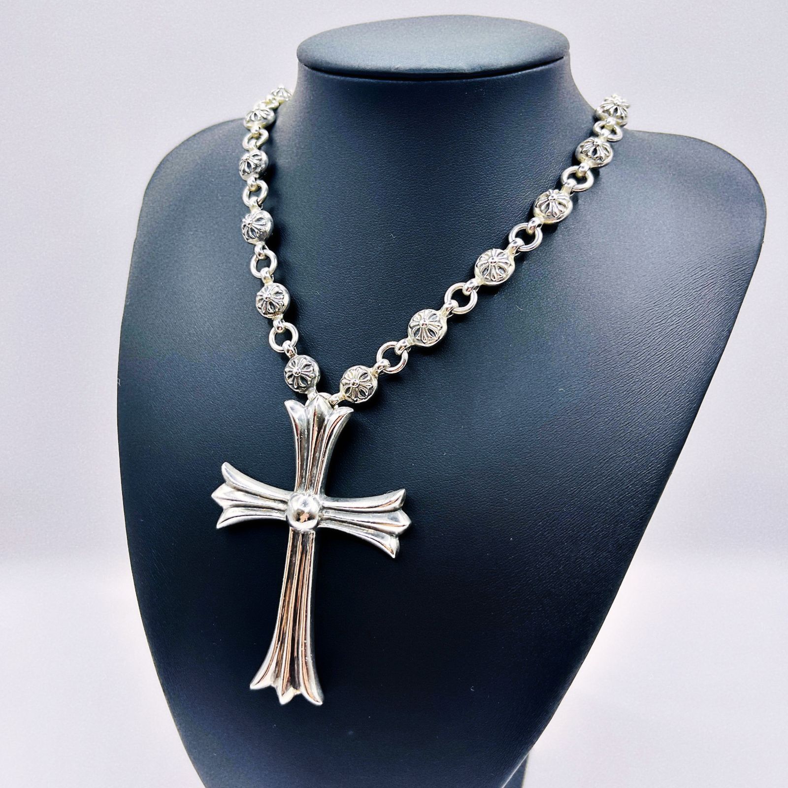 Chrome Hearts クロスボールネックレス#1 CHROME HEARTS CH Cross