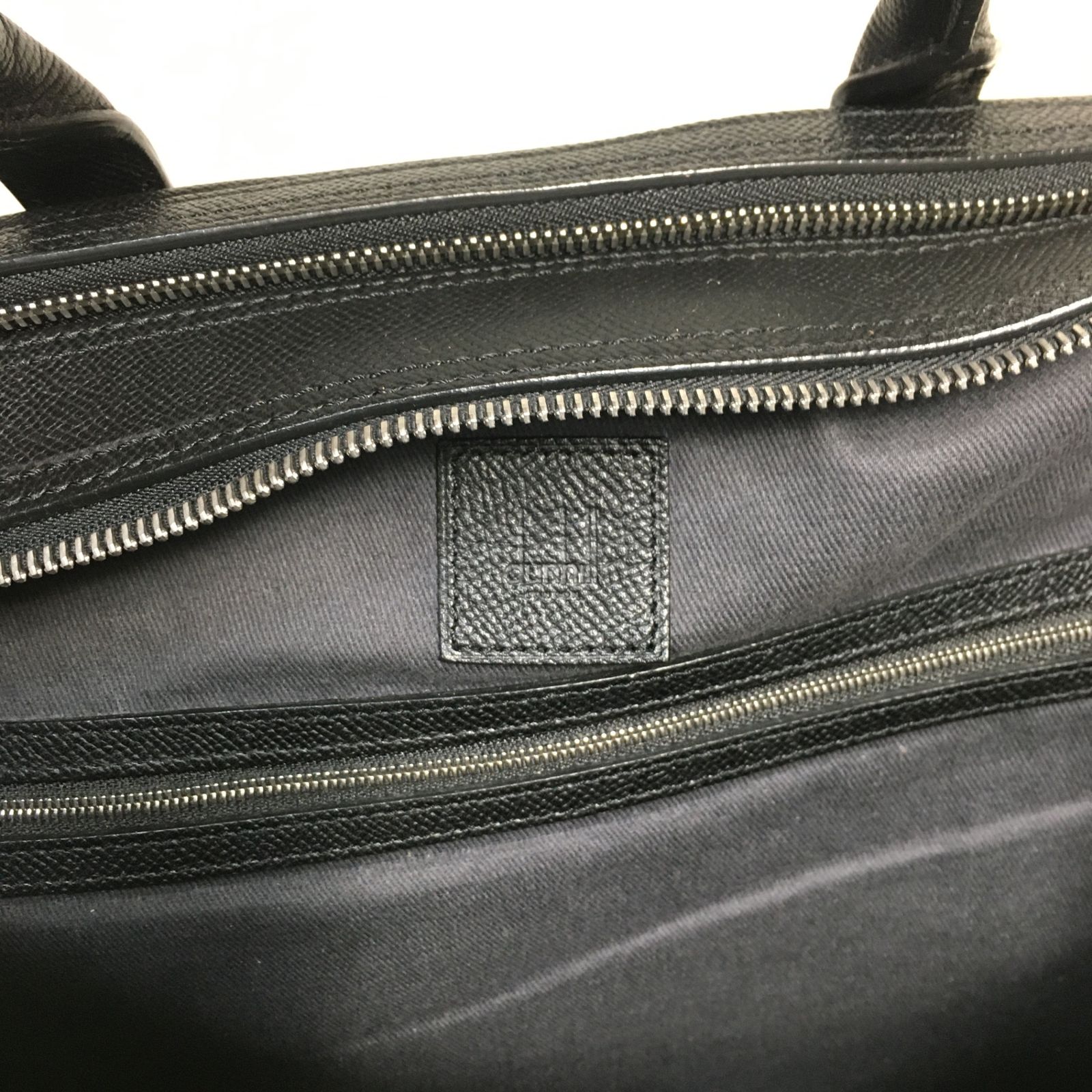 2503-208｜美品｜ダンヒル 2WAY ビジネスバッグ レザー ブラック