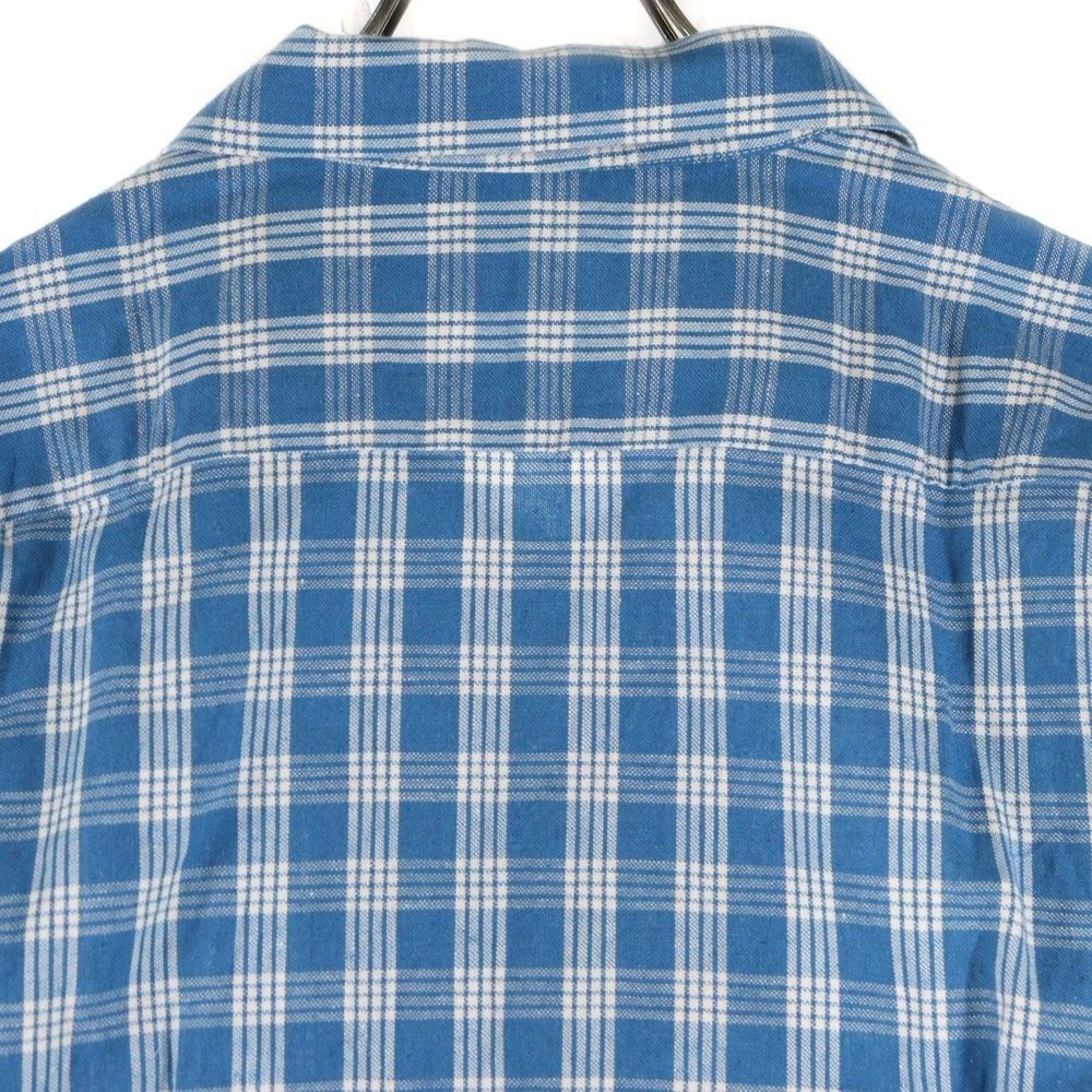 NO BRAND (ノーブランド) PALAKA CHECK SHIRTS SS37588 パラカ半袖  