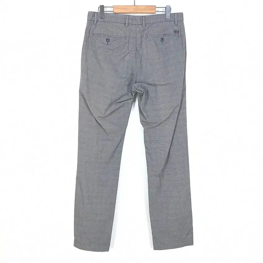 Henry Cotton's(ヘンリーコットンズ) メンズ スリムフィット チェック 春 夏 コットンパンツ ウォームグレー 82 （ HU38201 ）