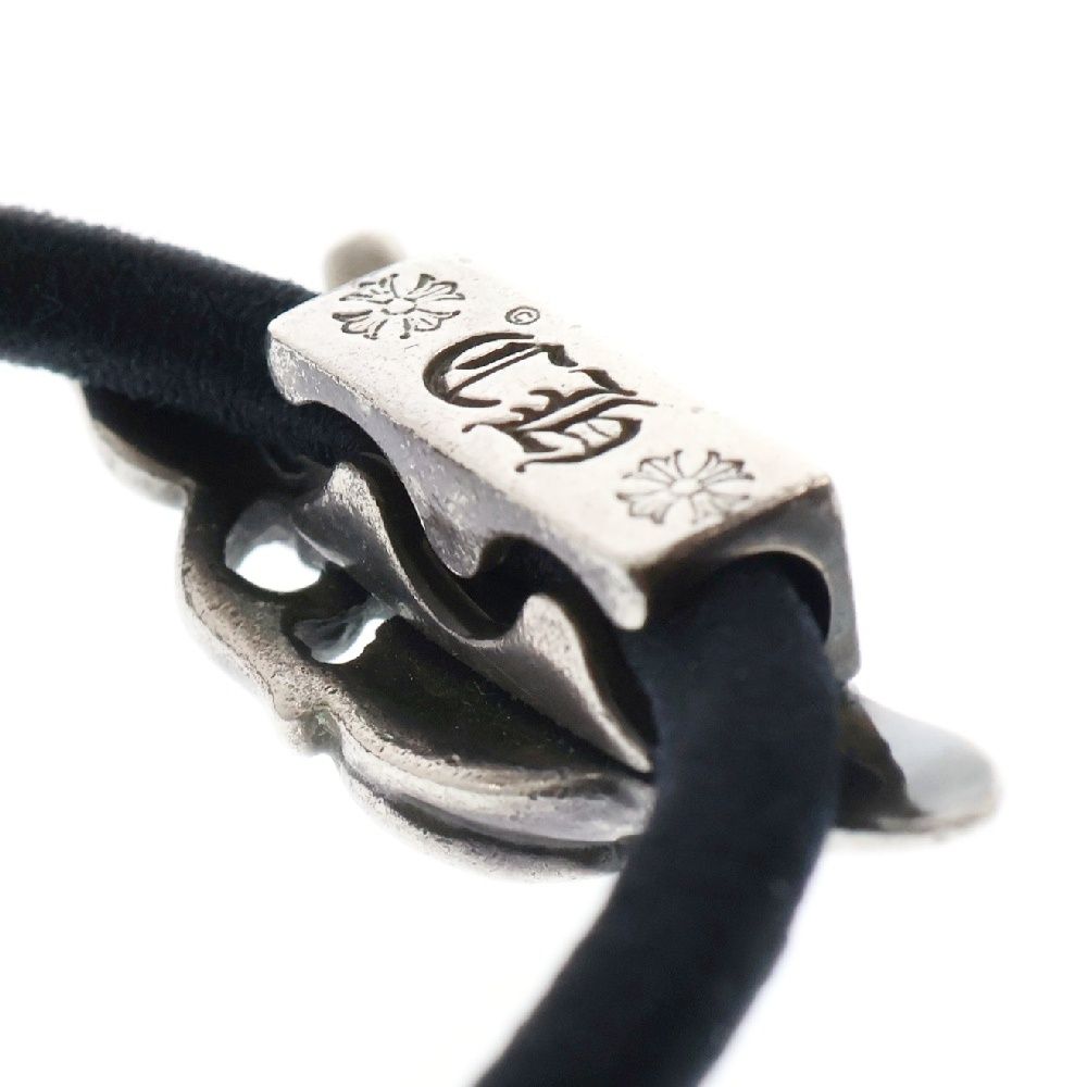 CHROME HEARTS(クロムハーツ)ダガーハートヘアゴム CHROME HEARTS クロムハーツ ダガーハート コンチョ ヘアゴム CHROME