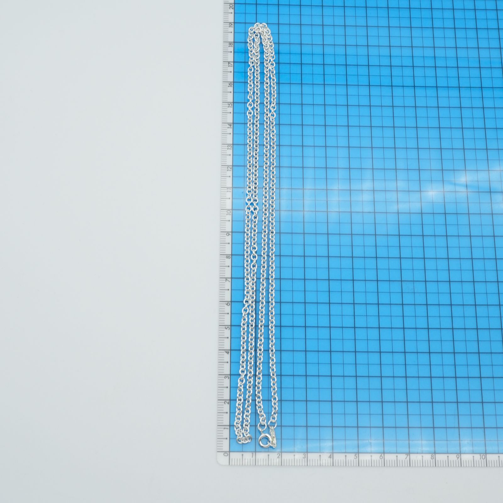 希少76cm ティファニー 太めチェーン ロング ネックレス/24-5539S 