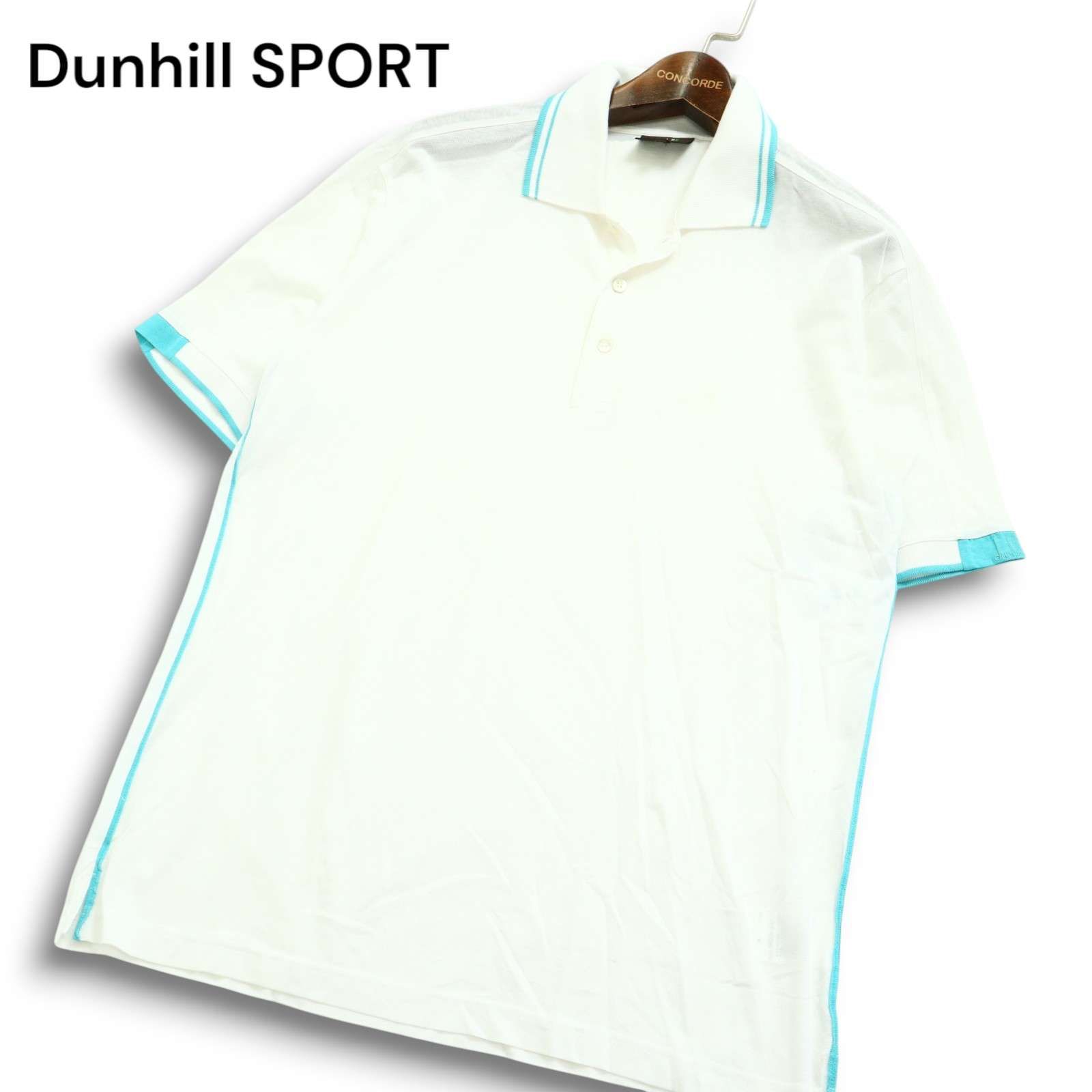 Dunhill Sport ダンヒル スポーツ 春夏 ロゴ刺繍☆ ライン 半袖
