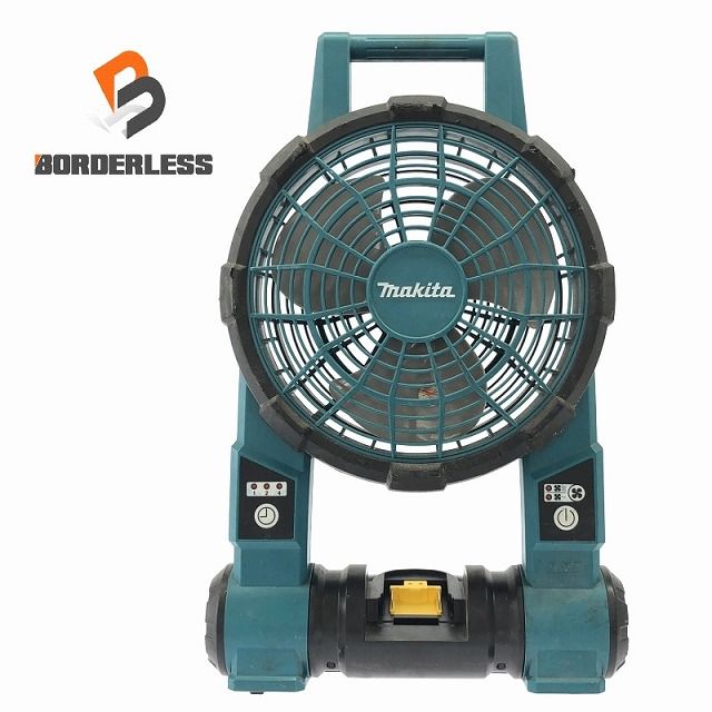 品 makita マキタ 100V 14.4V18V 充電式ファン CF201D 青 本体のみ コードレス 扇風機 送風機