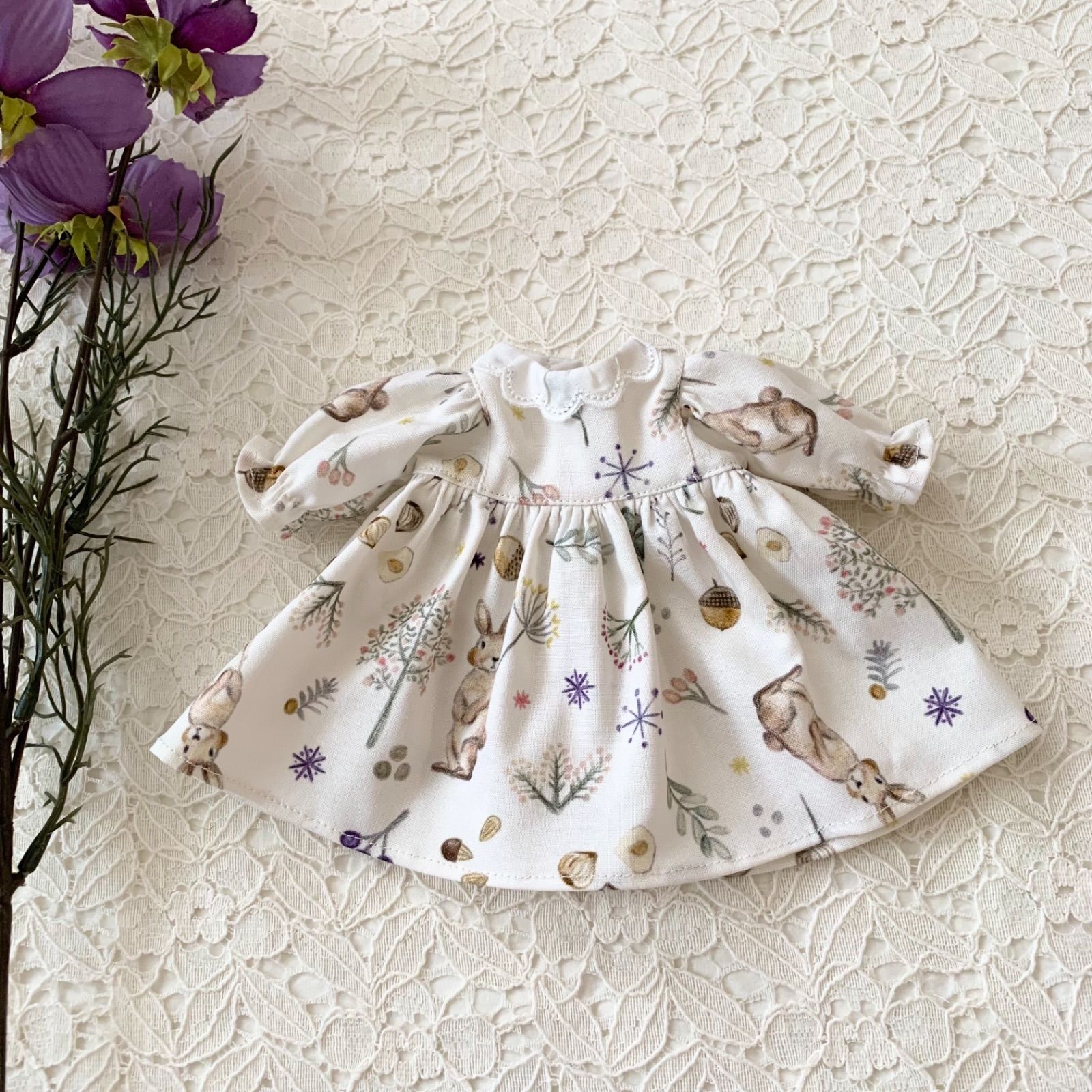 メルちゃんソランちゃん服ハンドメイド simple様専用】0709 メルちゃん•ソランちゃん ハンドメイド 服