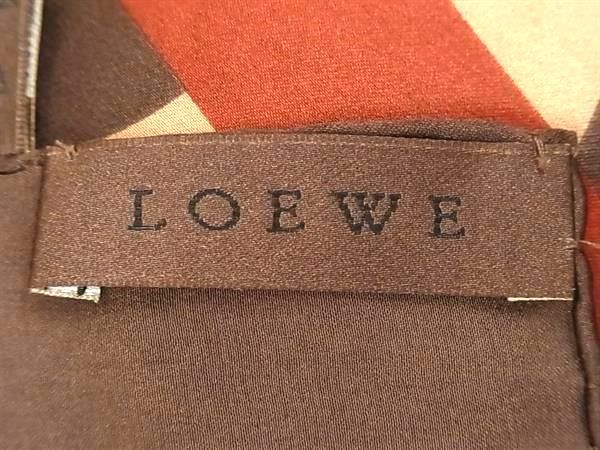 93 超美品　ロエベ　LOEWE　ショール　ストール　シルク100 93 超美品 ロエベ LOEWE ショール ストール シルク100