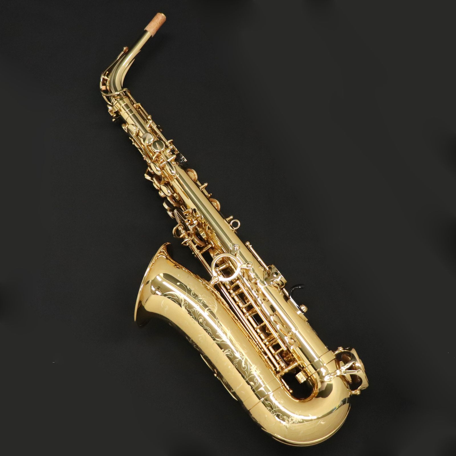 管楽器・吹奏楽器 ALTO SAX SA-80 II Jubilee GL W/E Selmer Paris SA80 Series II Alto Saxophone - Jubilee - Black