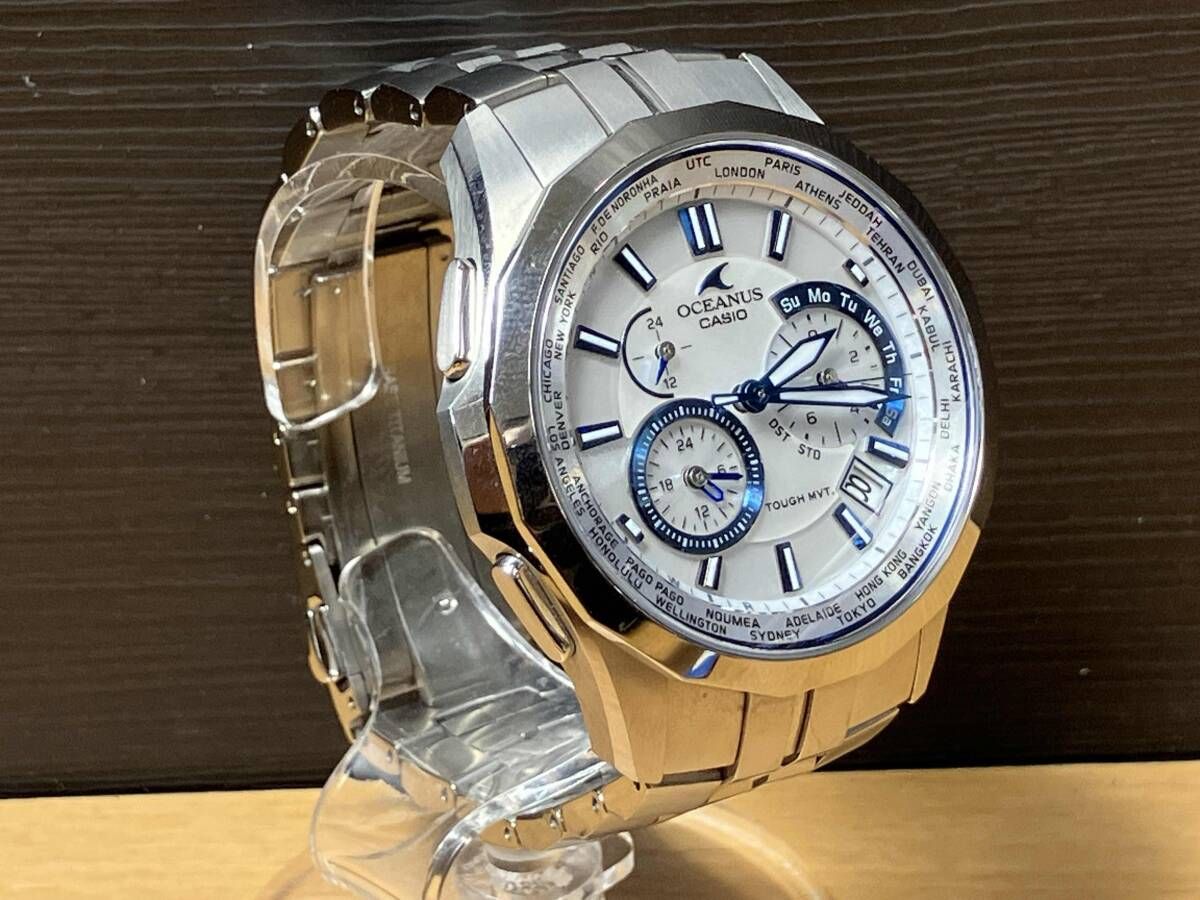 CASIO カシオ OCEANUS オシアナス マンタ タフソーラー 0CW-S1400 