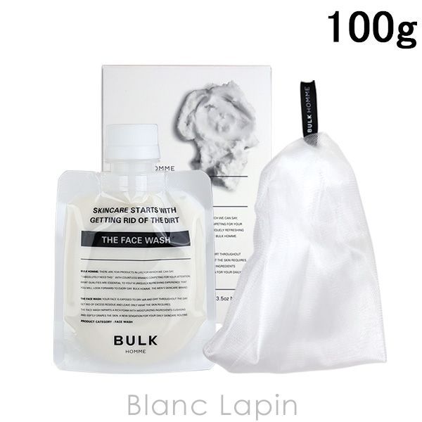 バルクオム BULK HOMME 洗顔料u0026泡立てネットセット 100g [095547]