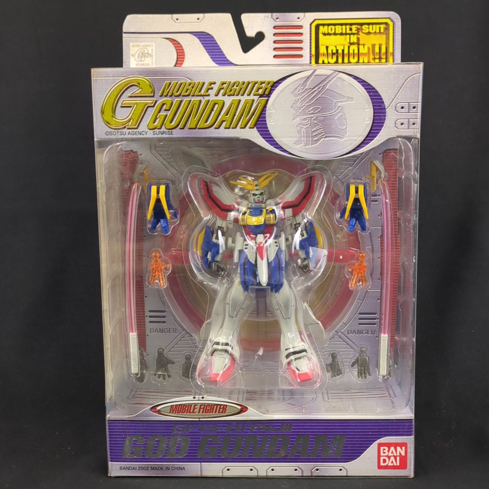 品 未開封品 バンダイ MS in ACTION!! モビルスーツ イン アクション 機動武闘伝Gガンダム GF13‐017JⅡ ゴッドガンダム
