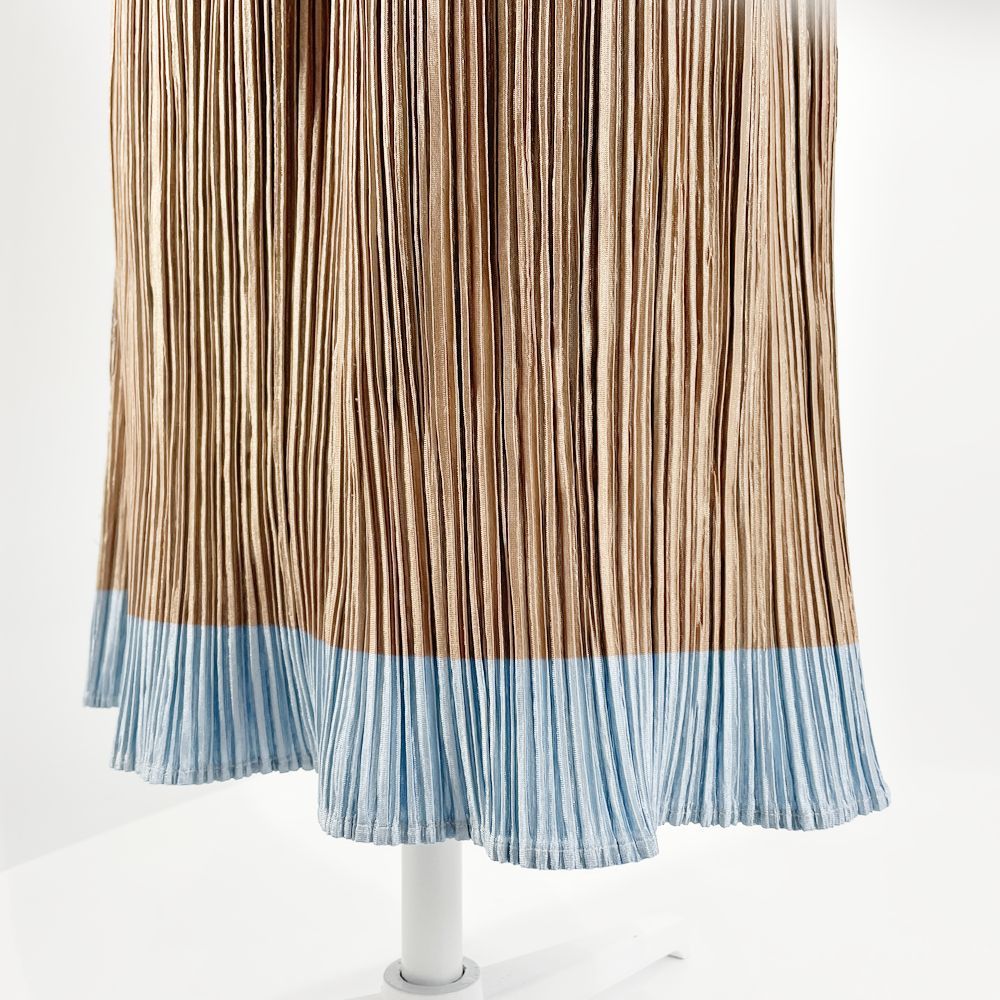 PLEATS PLEASE ロングスカート イッセイミヤケ プリーツ加工 二枚 