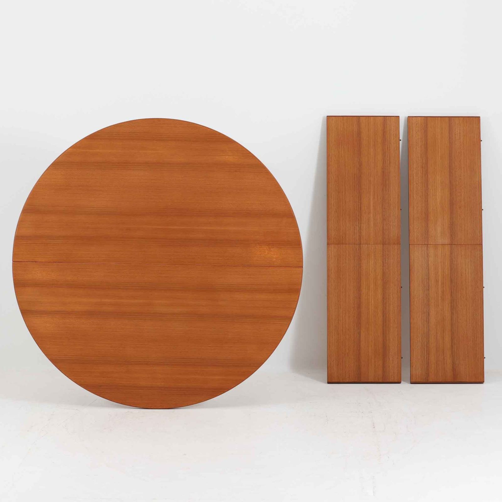 円形エクステンションダイニングテーブル