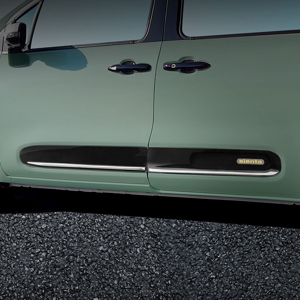 新型2022年シエンタ 3代目シエンタ パーツ ドアロアガーニッシュ サイドドアトリム