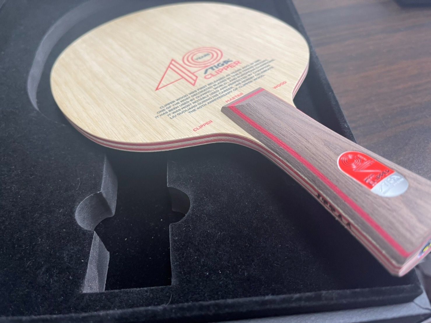 卓球 スティガ 40周年記念クリッパーウッド スペシャルBOX 新品 未使用