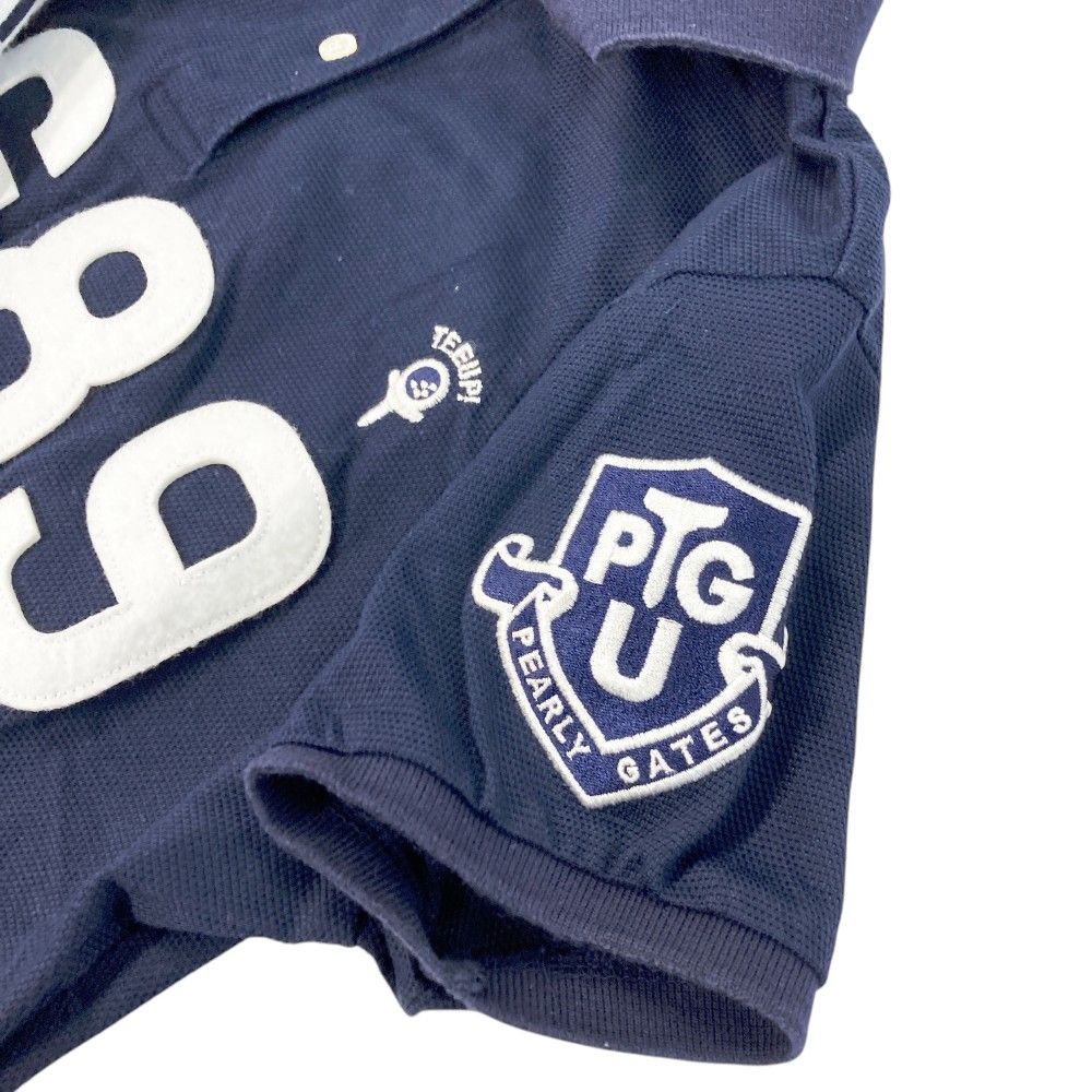 サイズ：0 PEARLY GATES パーリーゲイツ 半袖ポロシャツ ニコちゃん