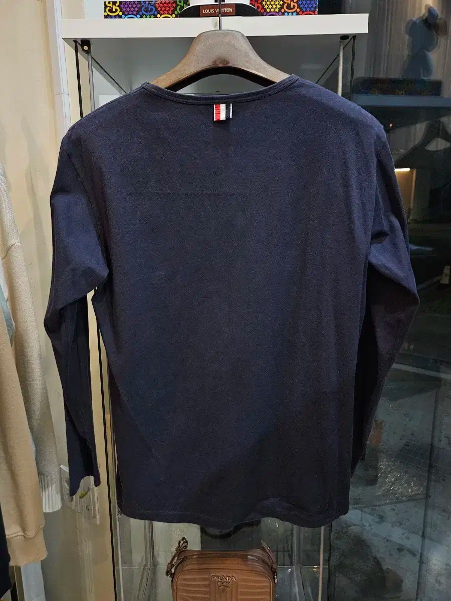 Thom Browneトムブラウン ネイビー長袖カットソーサイズ3 トムブラウン